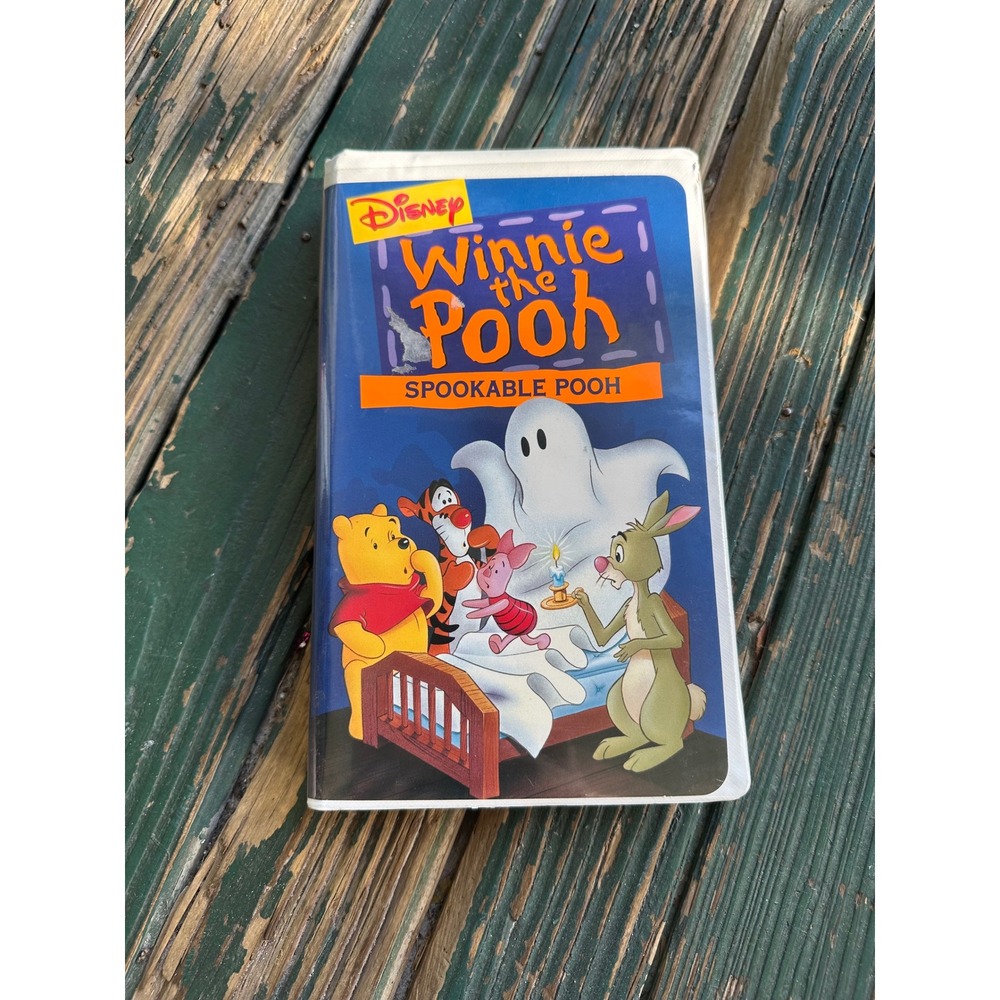 Disney Winnie the Pooh Spookable Pooh VHS Clamshell Frankenpooh A4092
